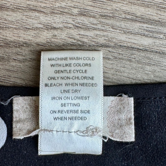 Altar’d State Heart Print Ruffle Hem Mini Skirt Black White - Tie Cinch Size M - Picture 7 of 11